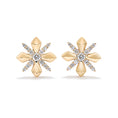 Bild in Galerie-Betrachter laden, D Flawless Diamond Earrings set in 18K Yellow Gold