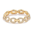 Load image into Gallery viewer, D Flawless Diamond Bracelet set in 18K Yellow Gold