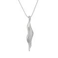 Bild in Galerie-Betrachter laden, D Flawless Diamond Necklace set in 18K White Gold