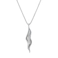 Bild in Galerie-Betrachter laden, D Flawless Diamond Necklace set in 18K White Gold