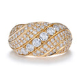 Load image into Gallery viewer, D Flawless Diamond Ring set in 18K Yellow Gold