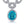 Load image into Gallery viewer, Neon Paraiba Tourmaline Cross Necklace with D Flawless Diamonds set in 18K White Gold
