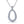 Load image into Gallery viewer, D Flawless Diamond Necklace set in 18K White Gold
