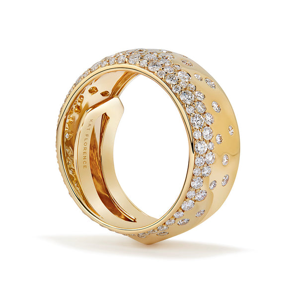 Sodapop D Flawless Diamond Ring set in 18K Gold