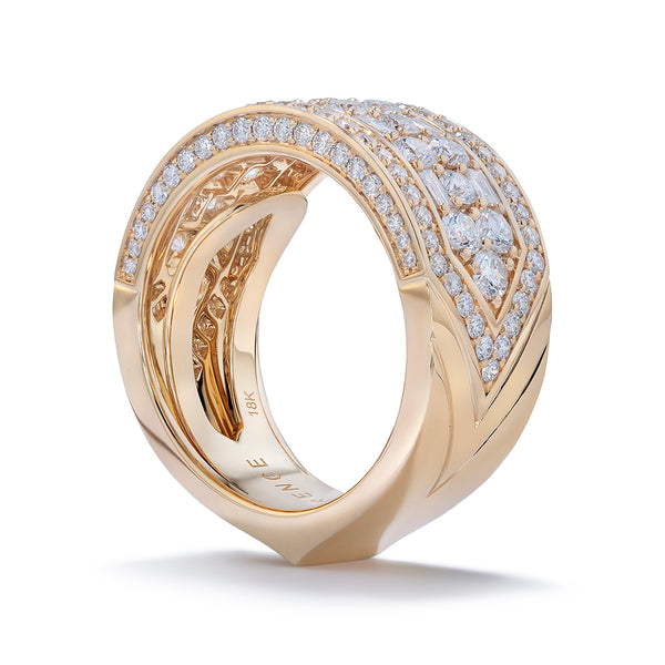 Paris D Flawless Diamond Ring set in 18K Gold