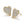 Load image into Gallery viewer, Diamond Sweetheart D Flawless Diamond Earrings set in 18K Gold

