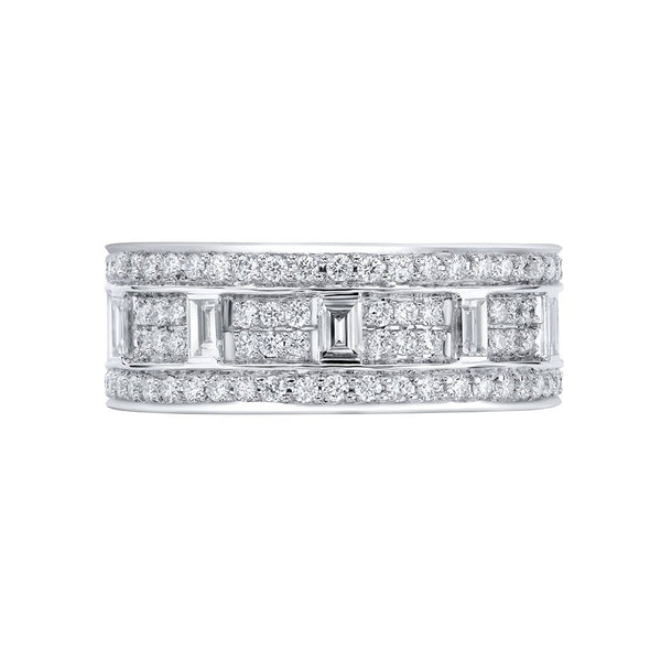 D Flawless Diamond Ring set in Platinum
